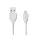 Kábel REMAX LESU  USB - micro USB 1m - biely