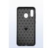 Púzdro CARBON CASE pre SAMSUNG GALAXY A30 (A305F) - čierne