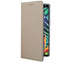 Púzdro knižkové SMART BOOK CASE pre LG K40 (LG K12+) - zlaté