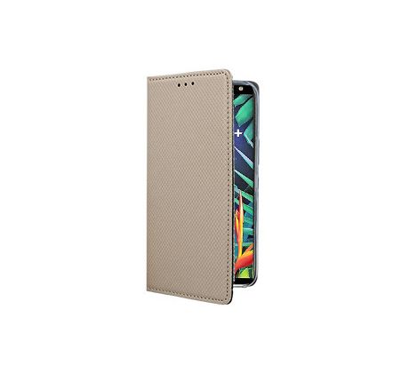 Púzdro knižkové SMART BOOK CASE pre LG K40 (LG K12+) - zlaté