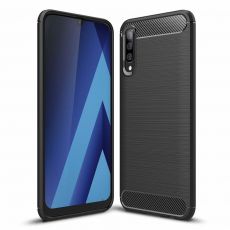 Púzdro CARBON CASE pre SAMSUNG GALAXY A50 (A505F) - čierne