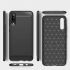 Púzdro CARBON CASE pre SAMSUNG GALAXY A50 (A505F) - čierne
