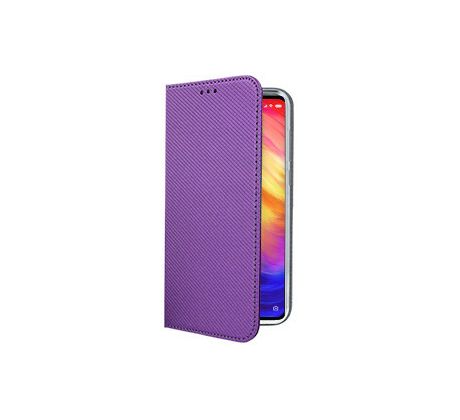 Púzdro knižkové SMART BOOK CASE pre XIAOMI REDMI 7 - fialové