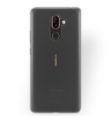 Púzdro SILIKÓNOVÉ ULTRA SLIM 0,3mm pre NOKIA 7 PLUS - transparentné