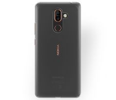 Púzdro SILIKÓNOVÉ ULTRA SLIM 0,3mm pre NOKIA 7 PLUS - transparentné