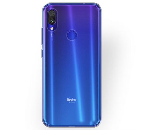 Púzdro SILIKÓNOVÉ ULTRA SLIM 0,3mm pre XIAOMI REDMI NOTE 7 (NOTE 7 PRO)  - transparentné