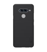 Púzdro NILLKIN FROSTED SHIELD pre LG V40 THINQ - čierne