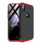 360°TPU Ochranný kryt pre APPLE IPHONE XR (6,1") - čierno červené