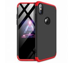 360°TPU Ochranný kryt pre APPLE IPHONE XR (6,1") - čierno červené