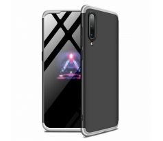 360°TPU Ochranný kryt pre XIAOMI Mi 9 - čierno strieborné