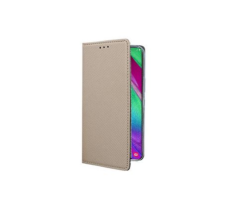 Púzdro knižkové SMART BOOK CASE pre SAMSUNG GALAXY A40 (A405F) - zlaté