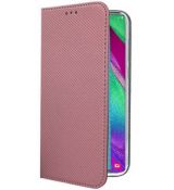Púzdro knižkové SMART BOOK CASE pre SAMSUNG GALAXY A40 (A405F) - ružové
