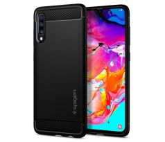 Púzdro SPIGEN RUGGED ARMOR™ pre SAMSUNG GALAXY A70 (A705F) - čierne