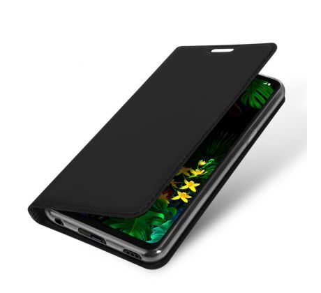 Púzdro knižkové DUX DUCIS PRO SKIN SERIES pre LG G8 THINQ - čierne