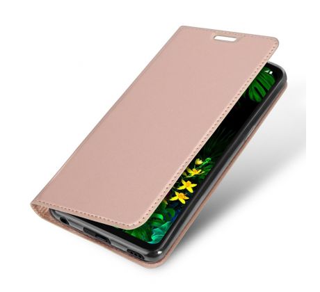 Púzdro knižkové DUX DUCIS PRO SKIN SERIES pre LG G8 THINQ - ružové