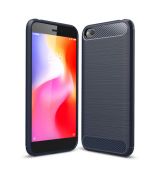 Púzdro FORCELL CARBON pre XIAOMI REDMI GO - modré