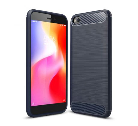 Púzdro FORCELL CARBON pre XIAOMI REDMI GO  - modré