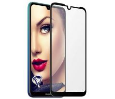 Tvrdené sklo 5D FULL COVER (full glue) 9H PRO (TG) pre HUAWEI Y5 (2019)/HONOR 8S - čierne