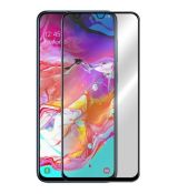 Tvrdené sklo 5D FULL COVER (full glue) 9H PRO (TG) pre SAMSUNG GALAXY A20 (A202F) - čierne