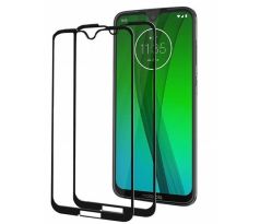 Tvrdené sklo 5D FULL COVER (full glue) 9H PRO (TG) pre MOTOROLA MOTO G7 PLAY - čierne