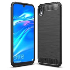 Púzdro CARBON CASE pre HUAWEI Y5 (2019)/HONOR 8S - čierne