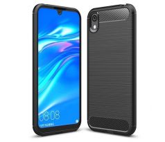 Púzdro CARBON CASE pre HUAWEI Y5 (2019)/HONOR 8S - čierne