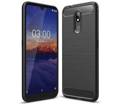 Púzdro CARBON LUX pre NOKIA 3.2 - čierne