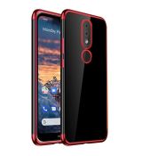 Púzdro ELEGANCE TPU CASE pre NOKIA 4.2 - červené