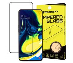 Tvrdené sklo WOZINSKY 5D FULL COVER (full glue) 9H PRO pre SAMSUNG GALAXY A80 (A805F) - čierne