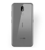 Púzdro SILIKÓNOVÉ ULTRA SLIM 0,5mm pre NOKIA 3.2 - transparentné