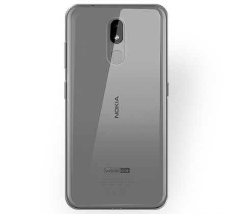 Púzdro SILIKÓNOVÉ ULTRA SLIM 0,5mm pre NOKIA 3.2 - transparentné