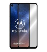 Tvrdené sklo 5D FULL COVER (full glue) 9H PRO (TG) pre MOTOROLA ONE VISION - čierne