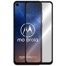 Tvrdené sklo 5D FULL COVER (full glue) 9H PRO (TG) pre MOTOROLA ONE VISION - čierne