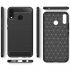 Púzdro CARBON CASE pre ASUS ZENFONE 5Z (ZS620KL) - čierne