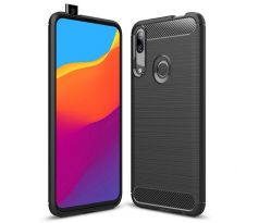 Púzdro CARBON CASE pre HUAWEI P SMART Z (Y9 PRIME 2019) - čierne