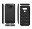 Púzdro CARBON CASE pre LG Q60 (LG K50) - čierne