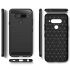 Púzdro CARBON CASE pre LG Q60 (LG K50) - čierne