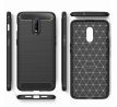 Púzdro CARBON CASE pre OnePlus 7 - čierne