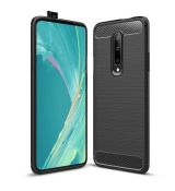 Púzdro CARBON CASE pre OnePlus 7 PRO - čierne
