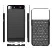 Púzdro CARBON CASE pre SAMSUNG GALAXY A80 (A805F) - čierne