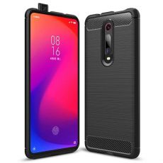 Púzdro CARBON CASE pre XIAOMI Mi 9T(9T PRO/REDMI K20/PRO)  - čierne