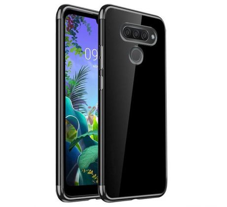 Púzdro ELEGANCE TPU CASE pre LG Q60 - čierne