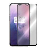 Tvrdené sklo 5D FULL COVER (full glue) 9H PRO (TG) pre OnePlus 7 - čierne
