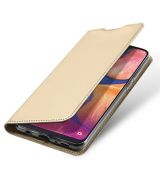 Púzdro knižkové DUX DUCIS PRO SKIN SERIES pre SAMSUNG GALAXY A20e (A202F) - zlaté