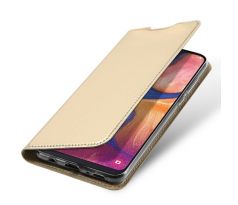 Púzdro knižkové DUX DUCIS PRO SKIN SERIES pre SAMSUNG GALAXY A20e (A202F) - zlaté