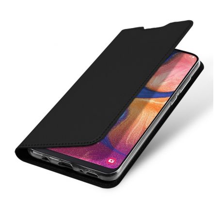 Púzdro knižkové DUX DUCIS PRO SKIN SERIES pre SAMSUNG GALAXY A40 (A405F) - čierne