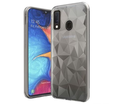 Púzdro FORCELL PRISM pre SAMSUNG GALAXY A20e (A202F) - transparentné