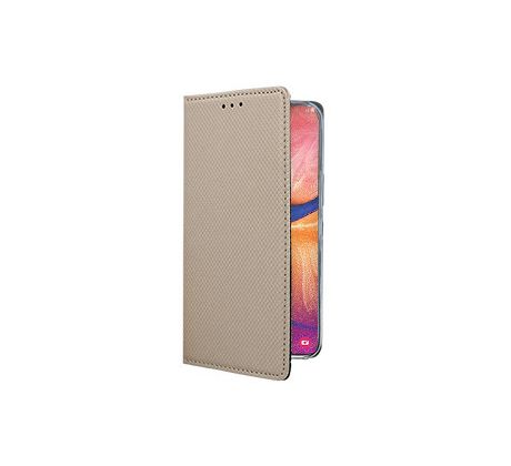 Púzdro knižkové SMART BOOK CASE pre SAMSUNG GALAXY A20e (A202F) - zlaté