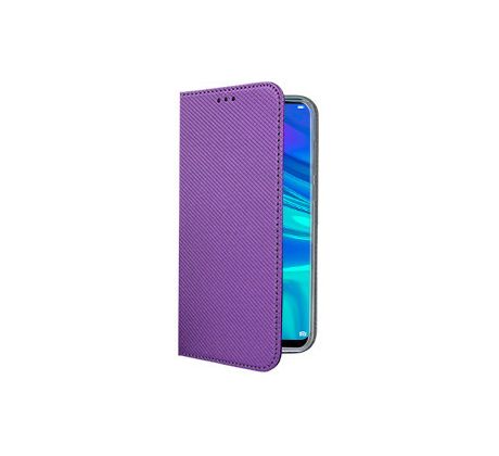 Púzdro knižkové SMART BOOK CASE pre HUAWEI P SMART (2019)/HONOR 10 LITE - fialové