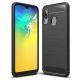 Púzdro CARBON CASE pre SAMSUNG GALAXY A20e (A202F) - čierne